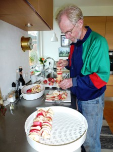 Æbler til tørring
